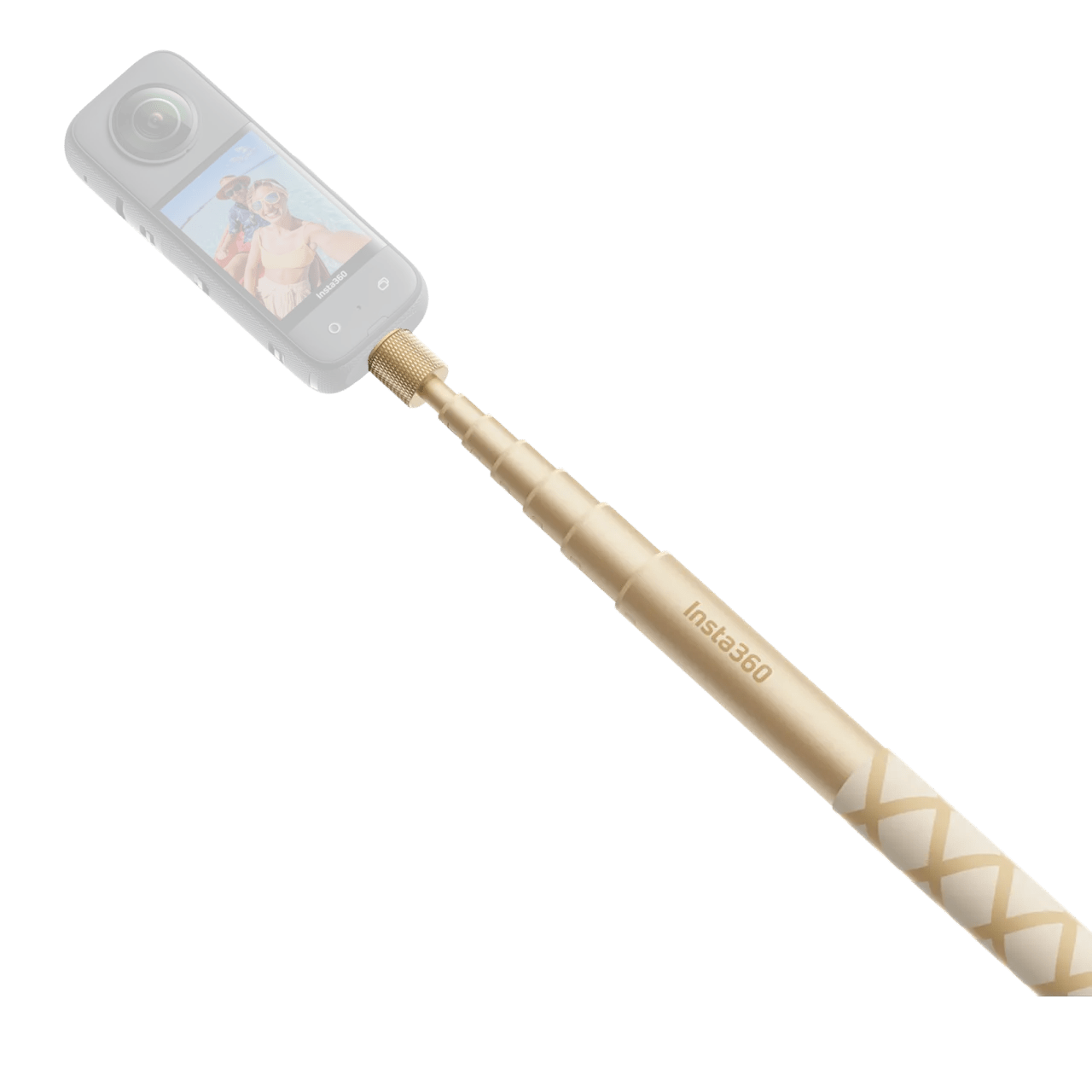 114cm Invisible Selfie Stick Gold Edition – Insta360
