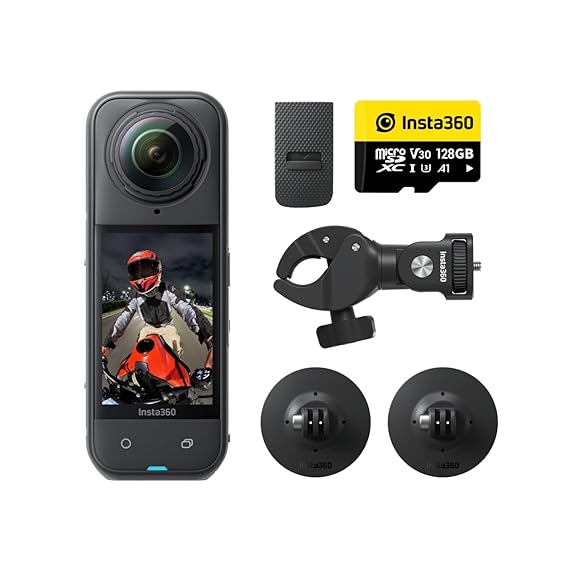 Insta360 X5 Motorcycle Bundle