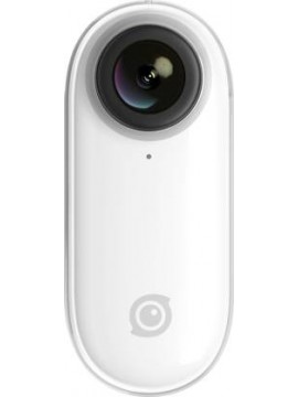 Insta360 GO Tiny Stabilized 1080p 30 Miniature Action Camera, Flow State 6-Axis Gyro Stabilization, Hyperlapse, Auto Editing, Barrel Roll, IPX4 Water Resistance